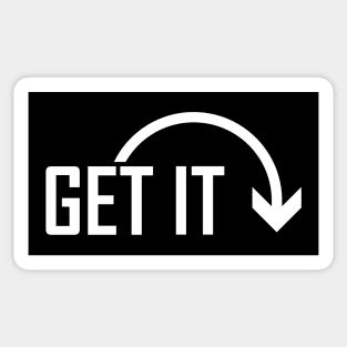 Get Over it Sticker